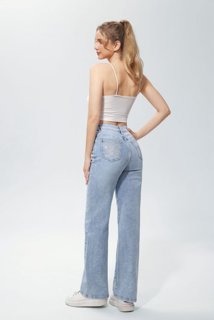 Starlight Denim Jeans – Light Blue HM1585