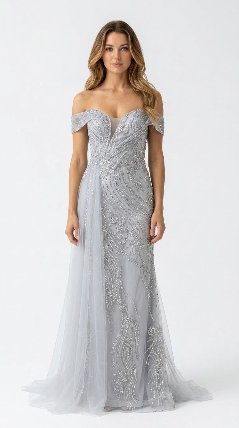 Eliana Luxe Beaded Galajurk 1886