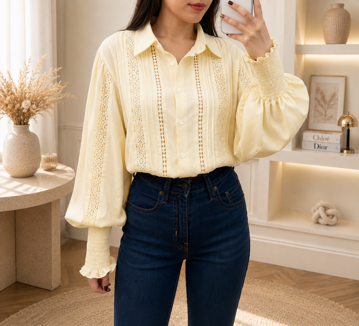 Élodie Lace Blouse AZ630