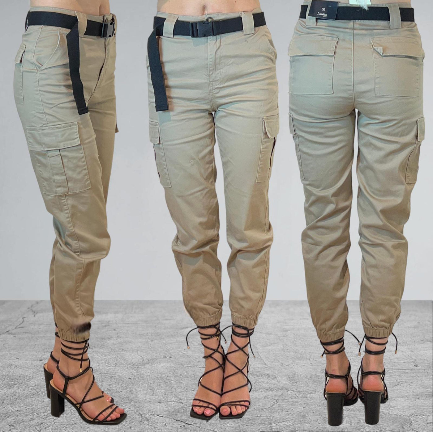 Dames Cargo broek Laulia 3D949