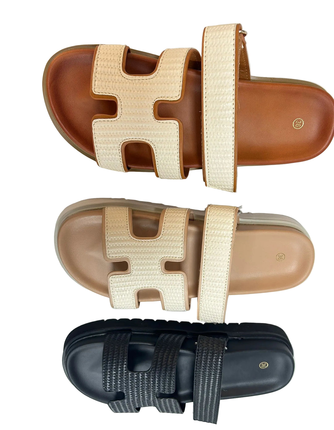 Luxe gevlochten sandalen
A6273