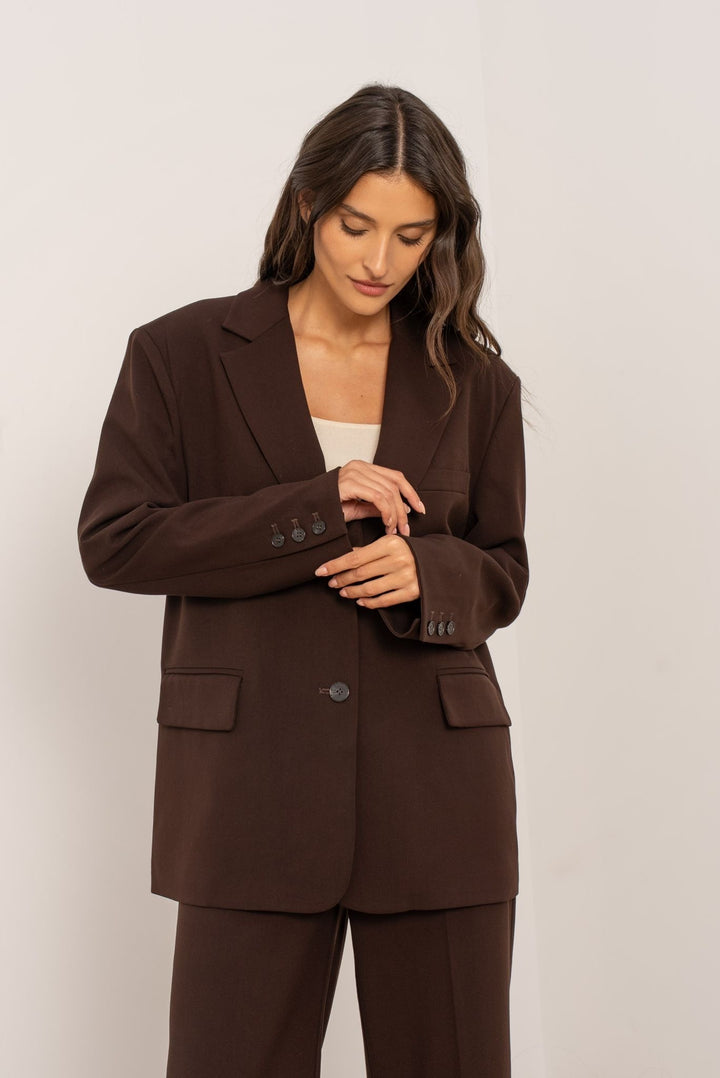 Blazer Attentif Sepia Poise V-2517