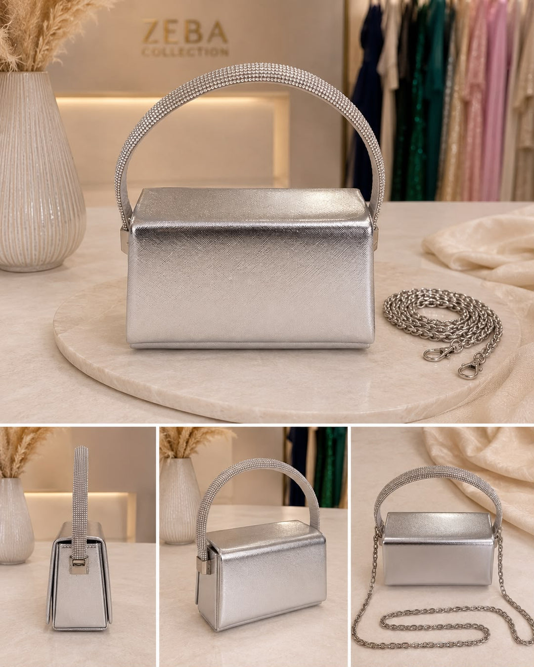 Livia Sparkle Handle Bag HL3502