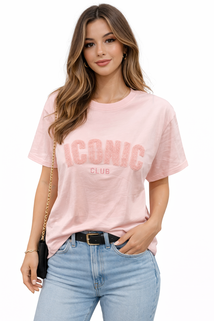 Iconic Sparkle Teddy Tee SS-1003