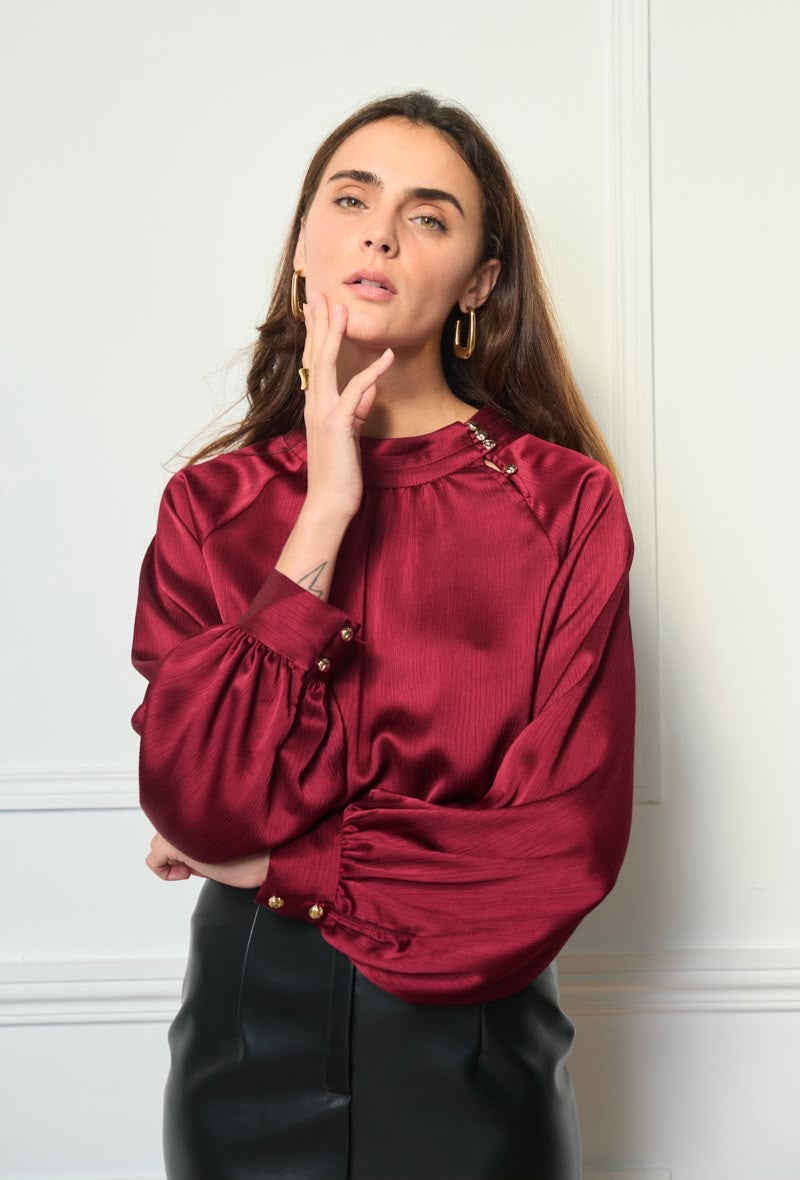 Elegant Grace Blouse H702