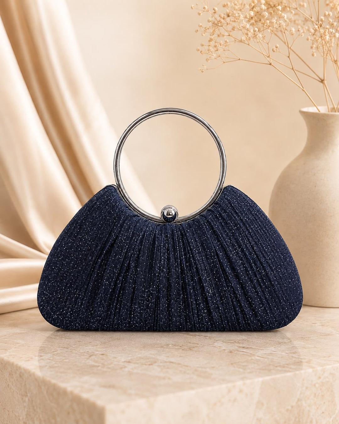 Celeste Glitter Ring Bag CHM032