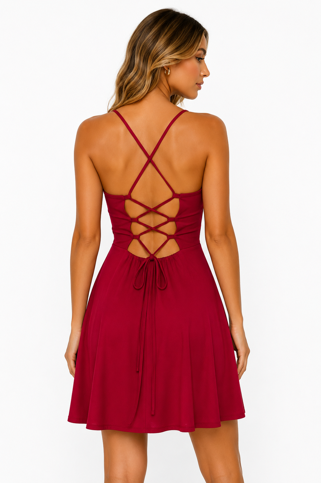 Liora Cowl Neck Dress – Chocolate Brown 6843