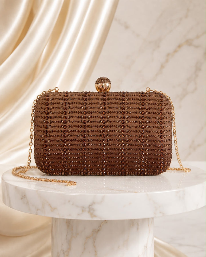 Amélie Crystal Clutch SX4865