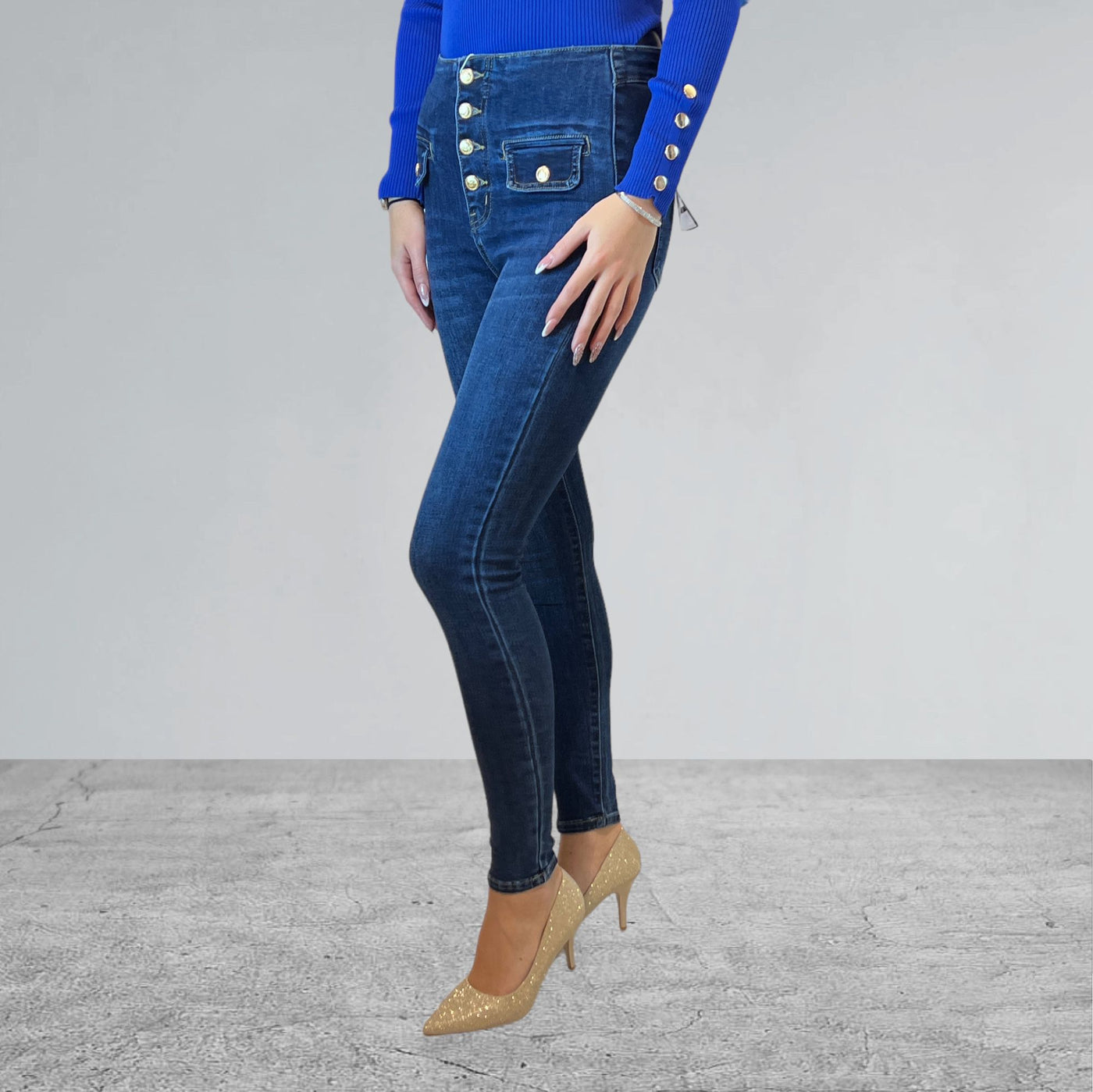 Dames jeans Hello Miss HM9003