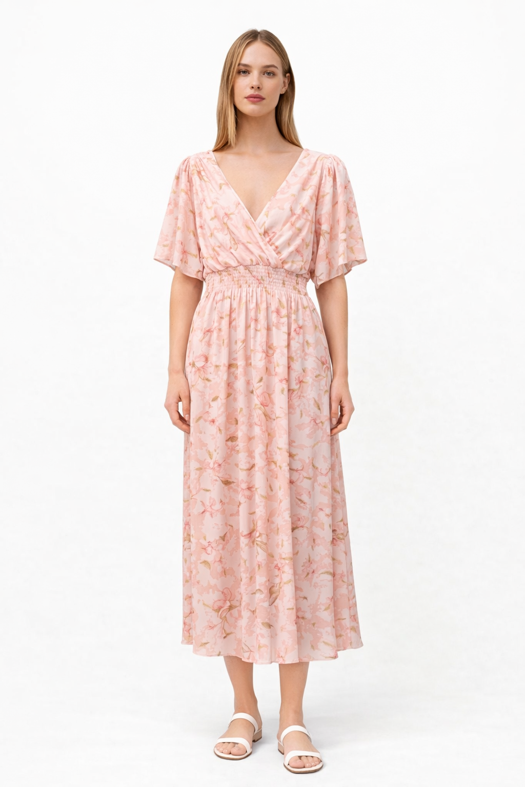 Rosalie Blossom Midi Dress 219398