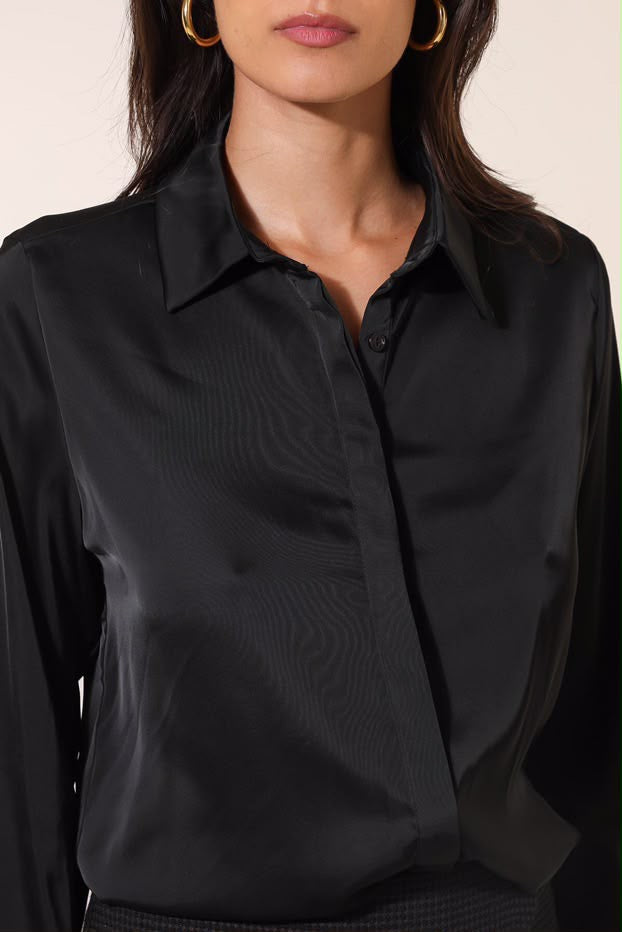 Elegant Satin Touch Blouse CH316