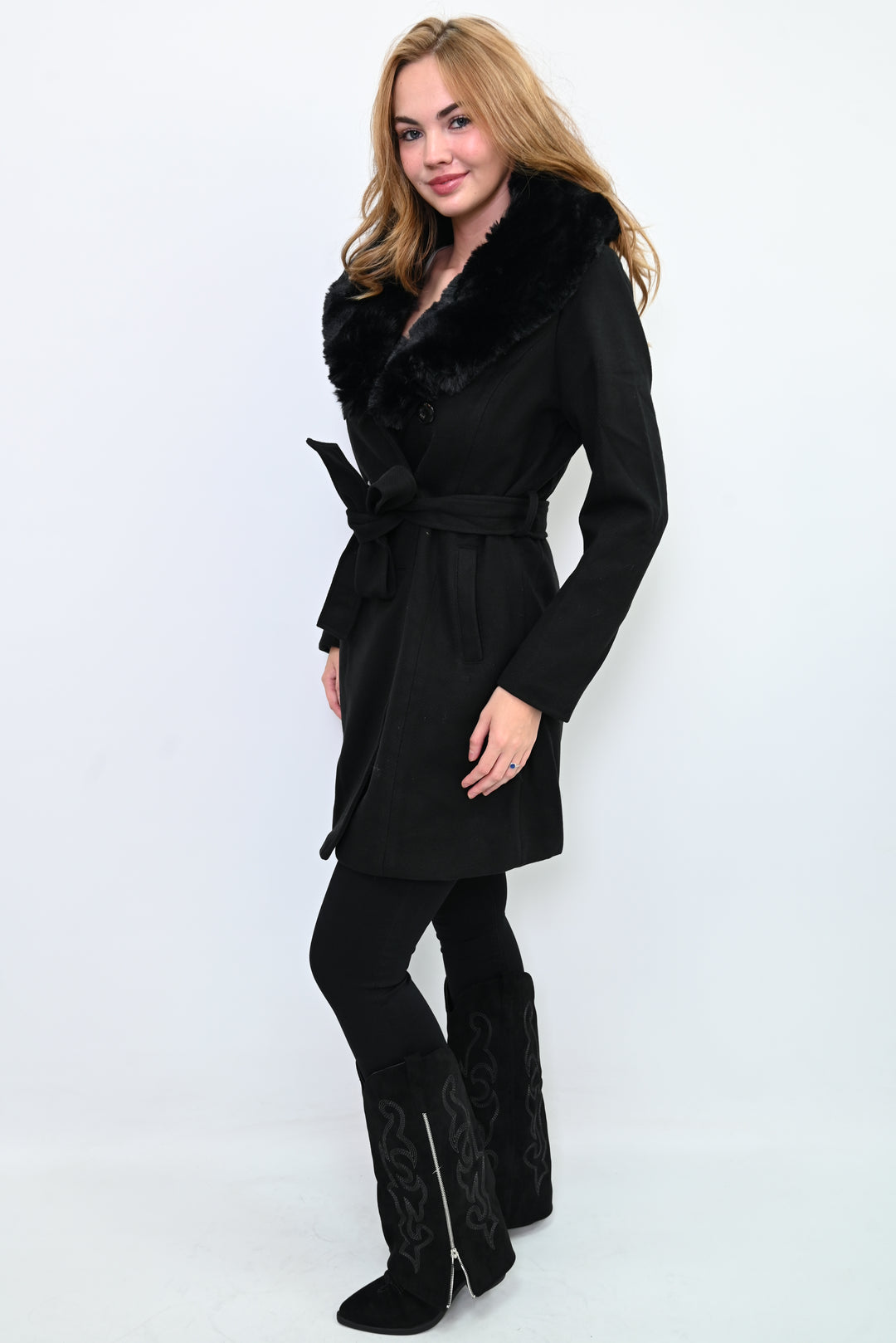 Noir Empress Coat BI-8106-1