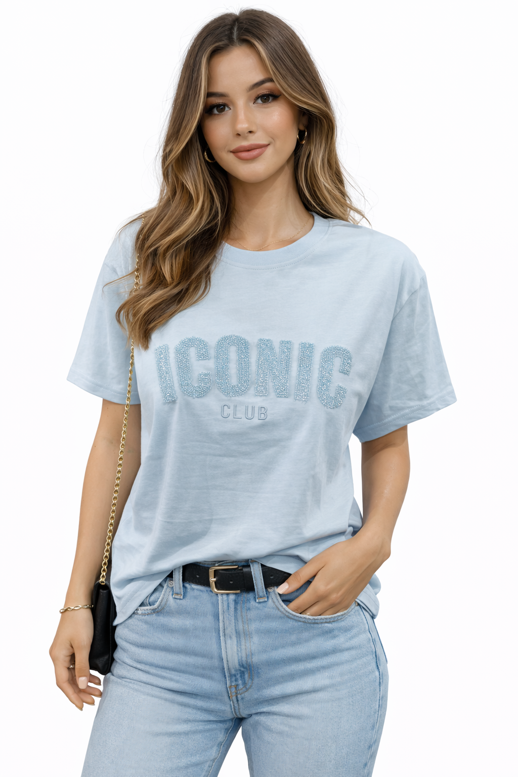 Iconic Sparkle Teddy Tee SS-1003