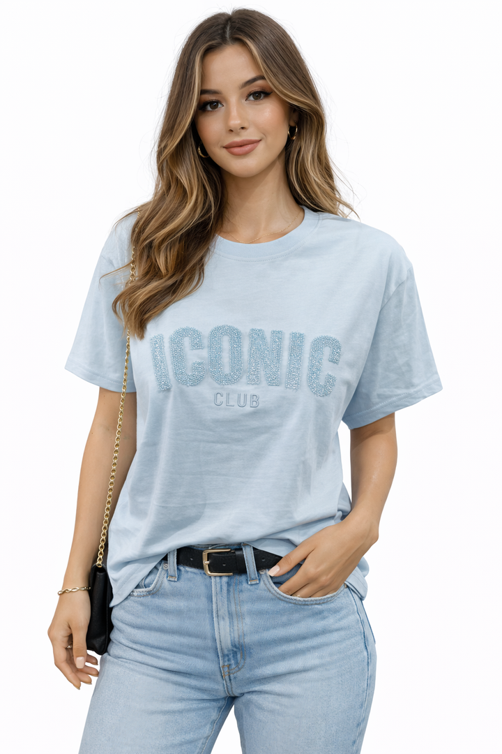 Iconic Sparkle Teddy Tee SS-1003