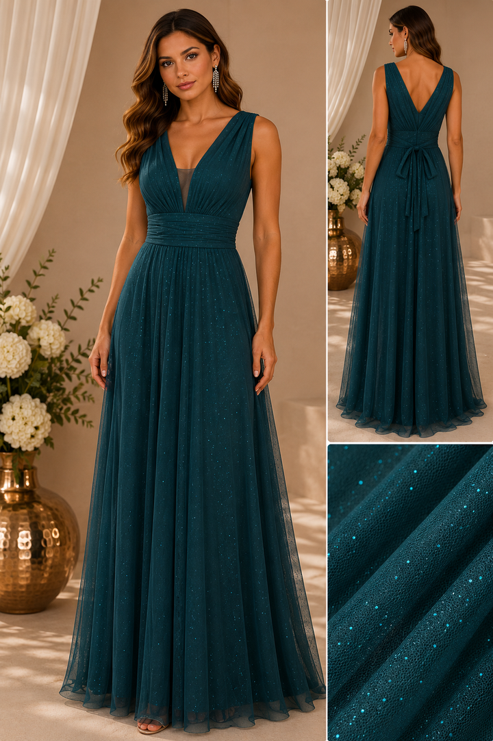 Celestia Shimmer Maxi Dress 20032