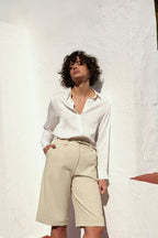 Elegant Satin Touch Blouse CH316