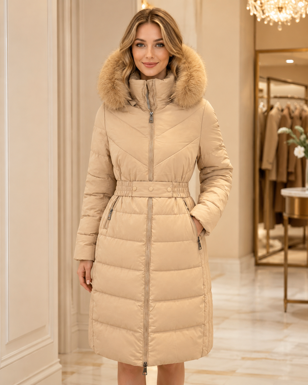 Valentina Long Puffer Coat TY269001