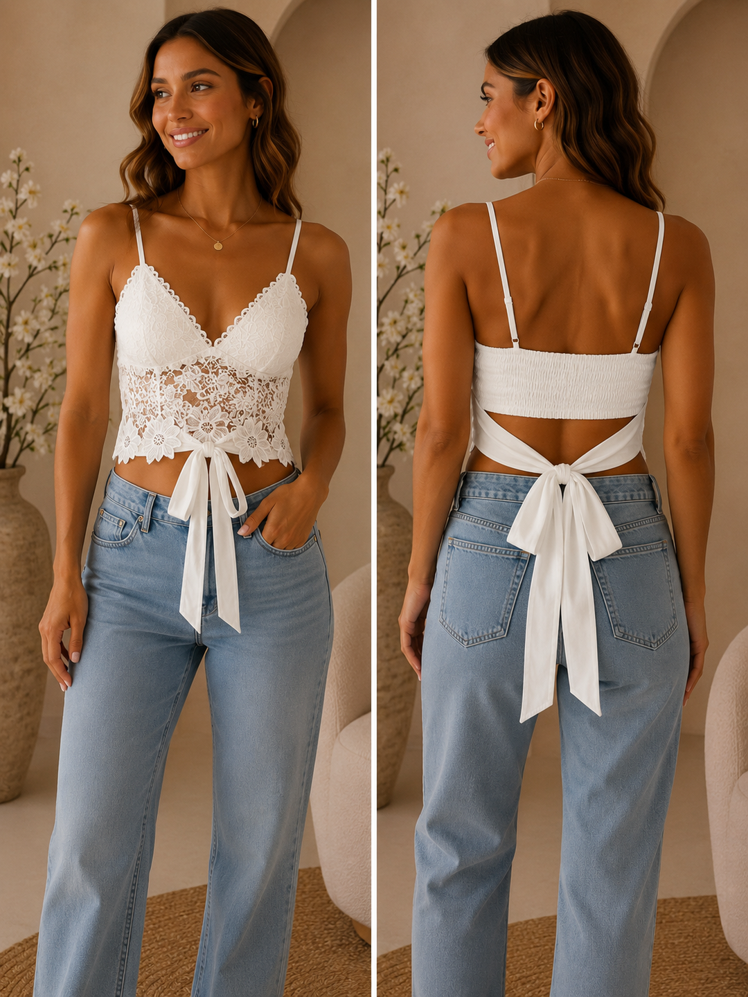 Luna Lace Top 2535