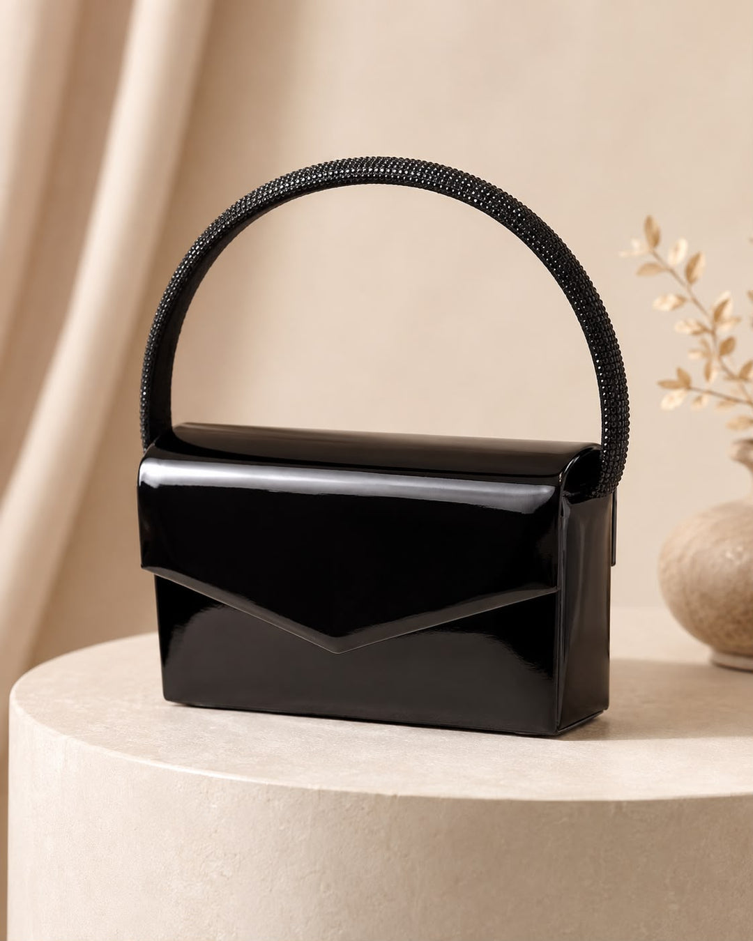 Noëlle Crystal Handle Bag 9485