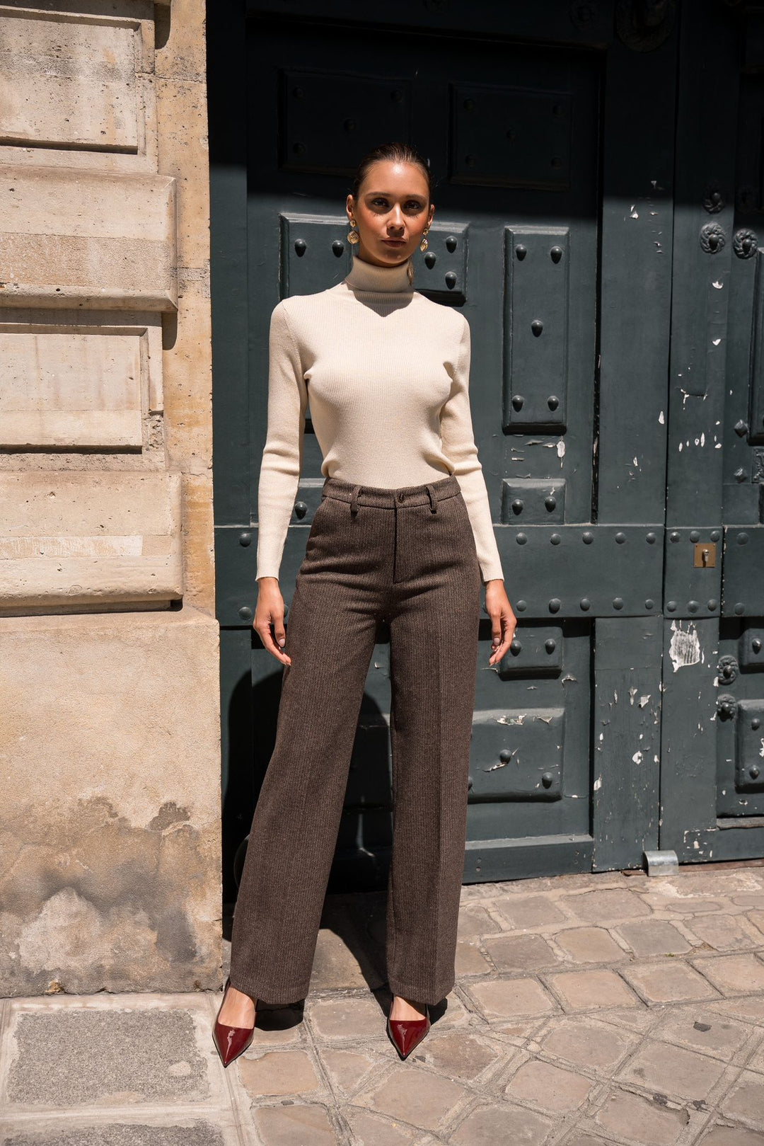 Pantalon Attentif Terracotta Frame P-2508