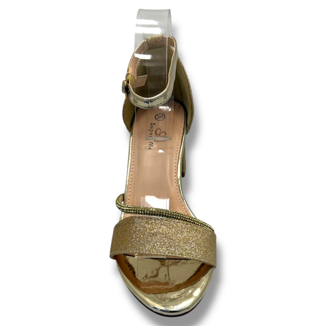 Radiance – Glitter Hak Sandalen J-135