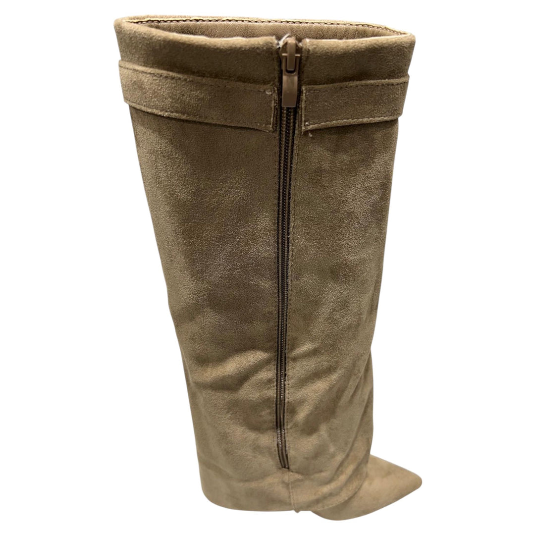 Luna Suède Dameslaars – Zandkleur 9501A