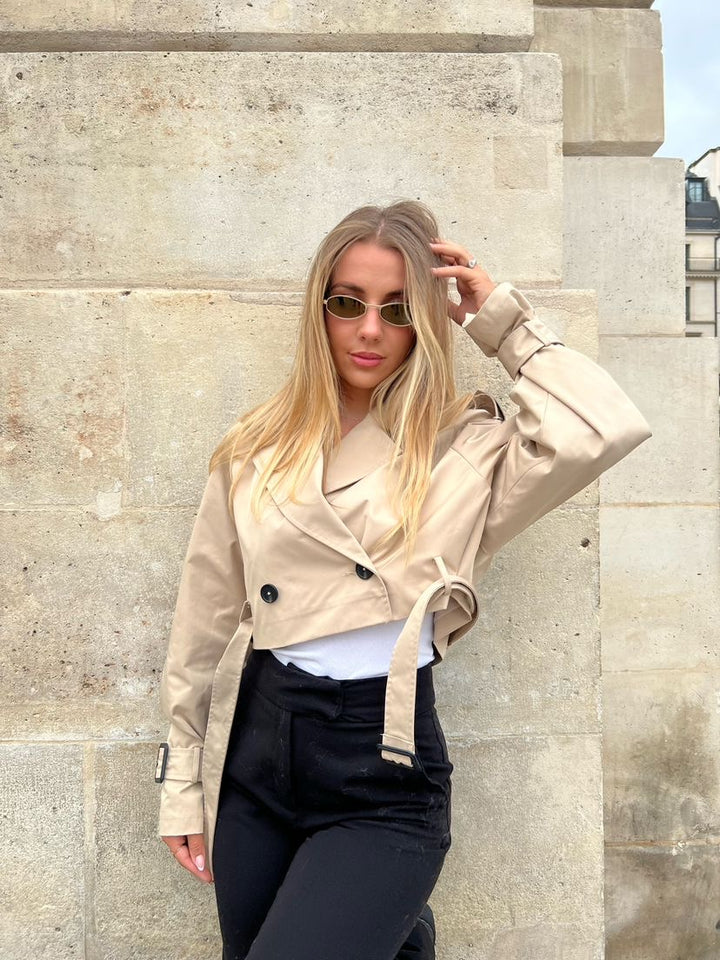 The Chelsea Cropped Trench Jacket 8649