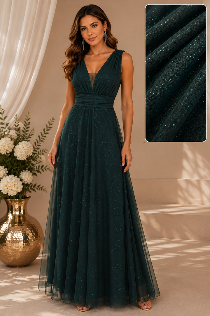 Celestia Shimmer Maxi Dress 20032