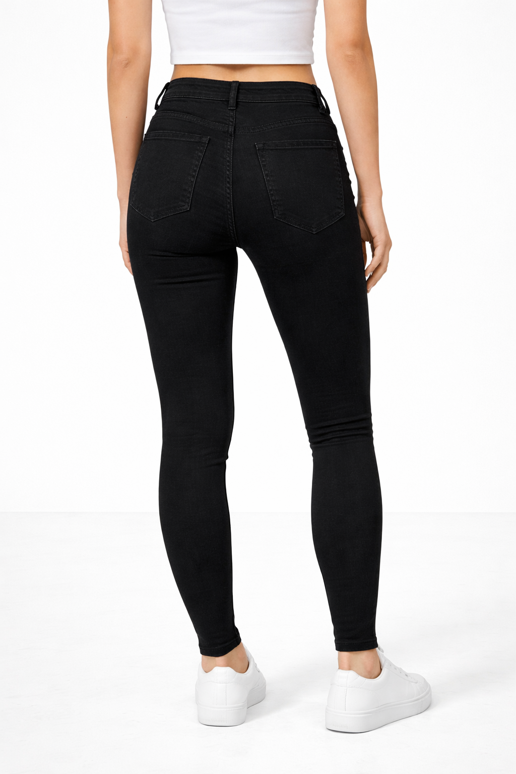 Dames skinny jeans Highwaist Goodies second skin Q552-1