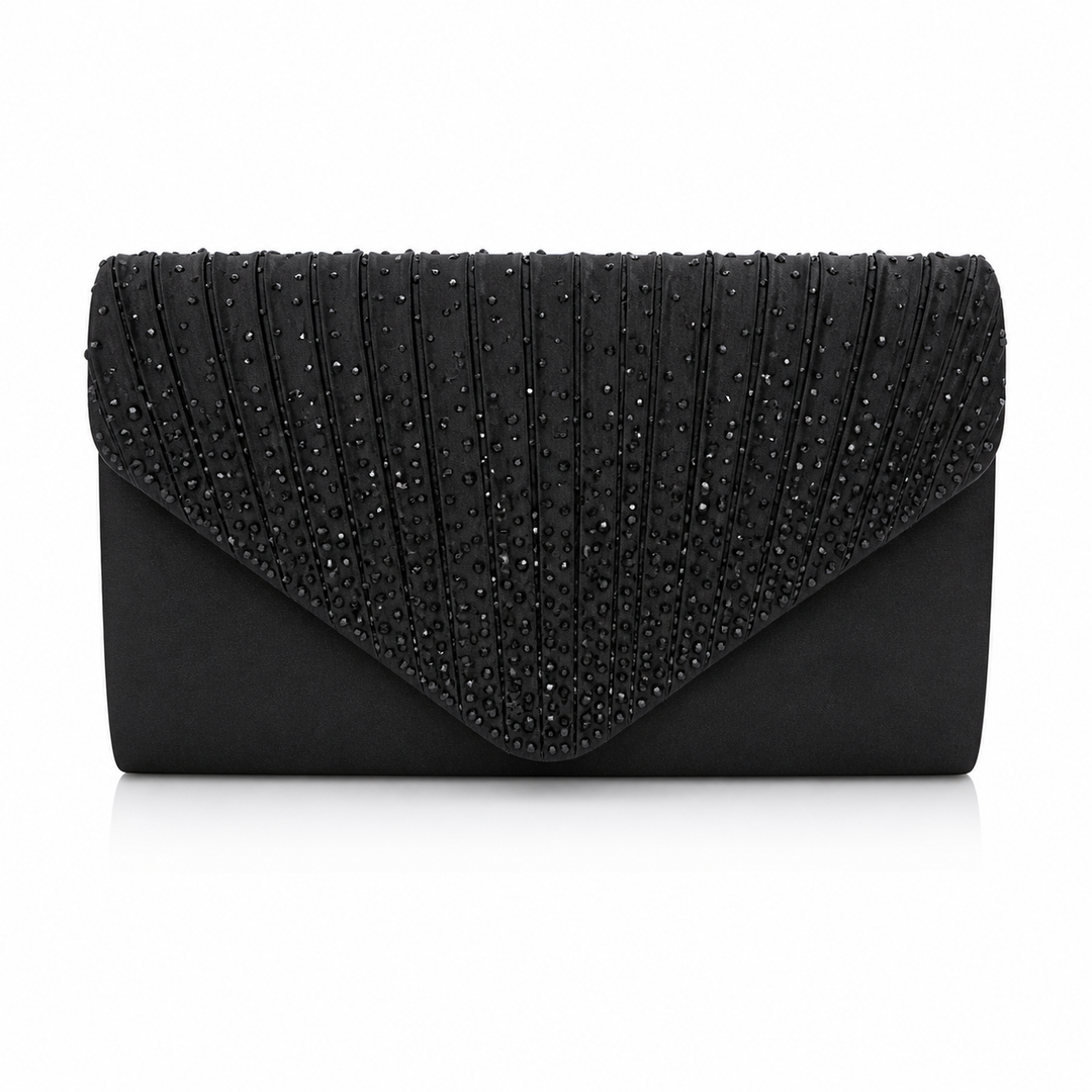 Luxe Strass Clutch – Elegant Envelope Design 9493