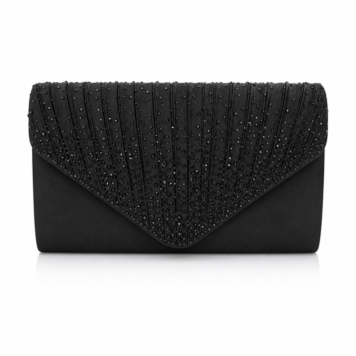 Luxe Strass Clutch – Elegant Envelope Design 9493