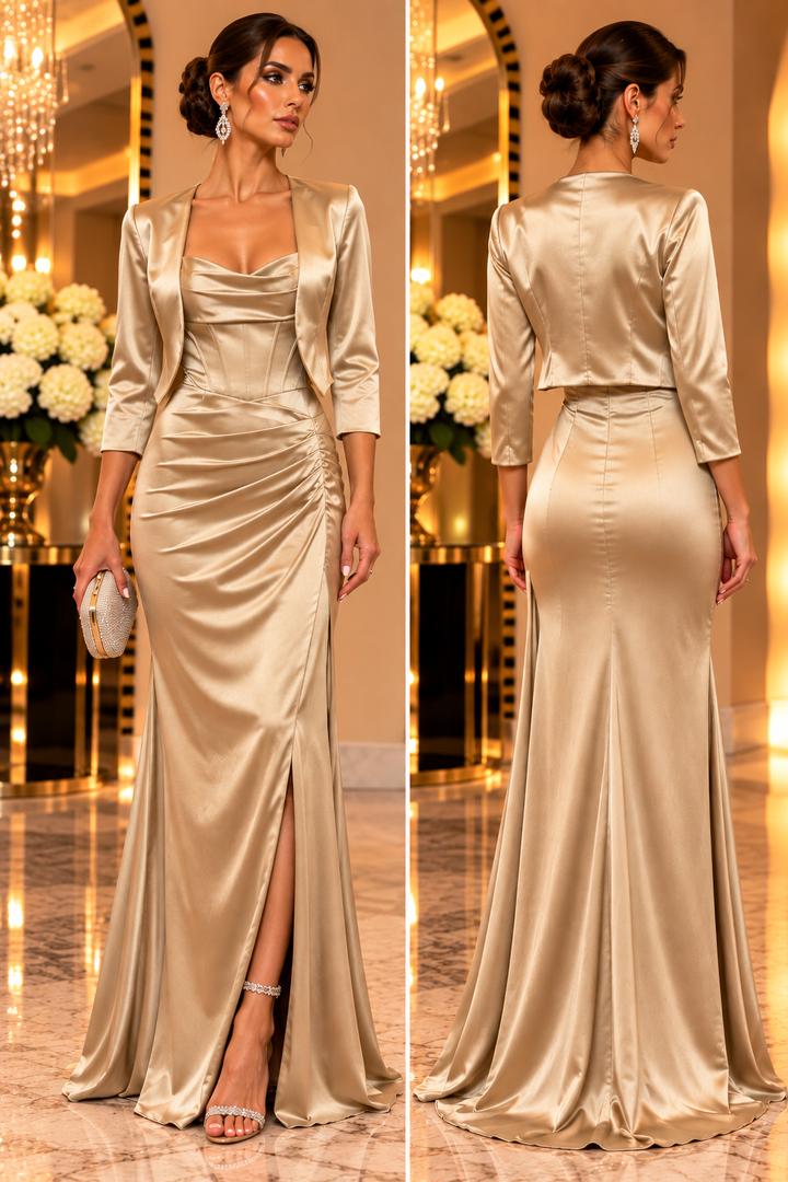 Aurelia Satin Bolero G2322