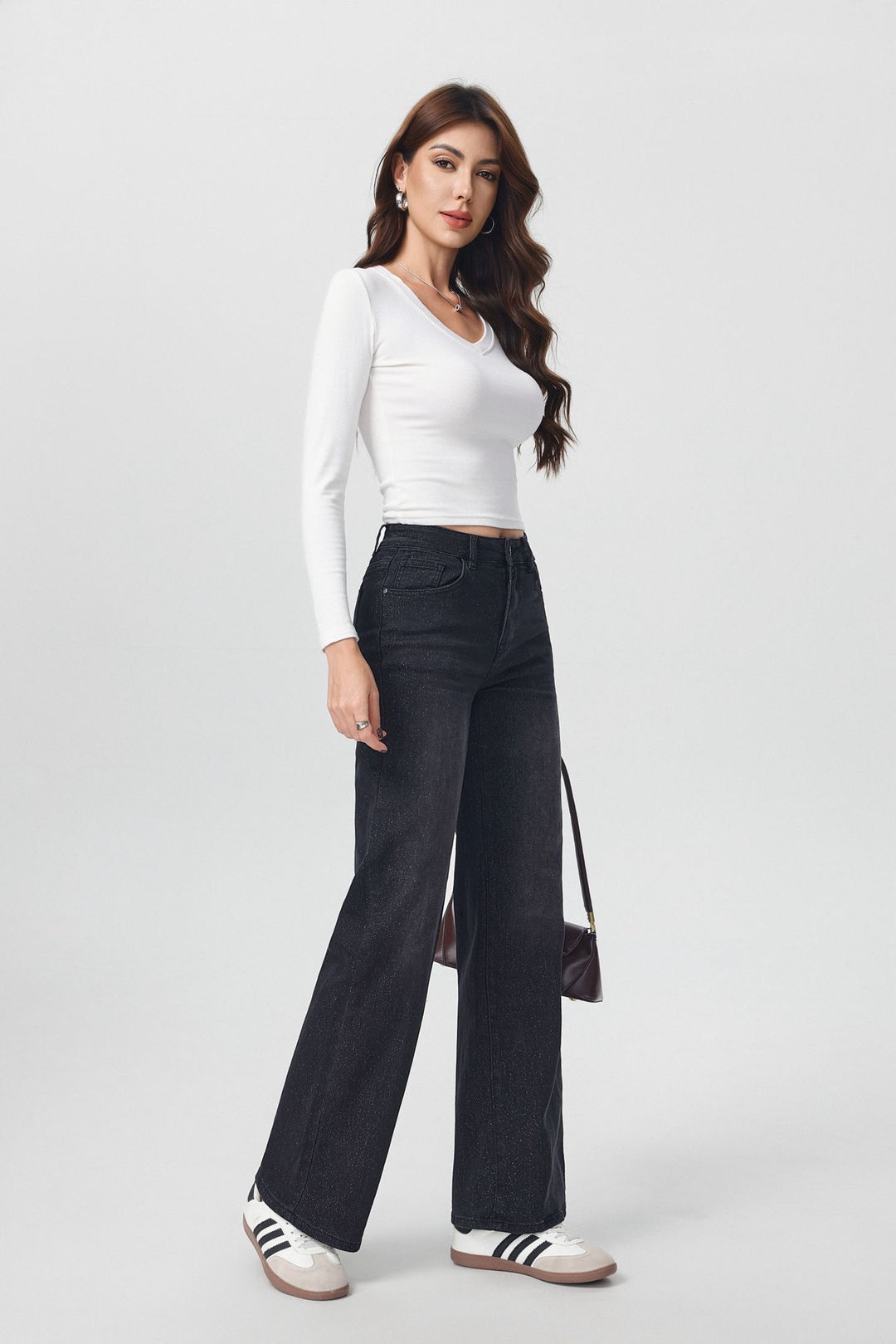 Wideleg HelloMiss Midnight Line HM2205-2