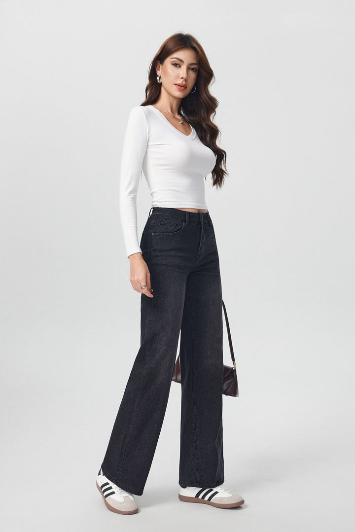 Wideleg HelloMiss Midnight Line HM2205-2