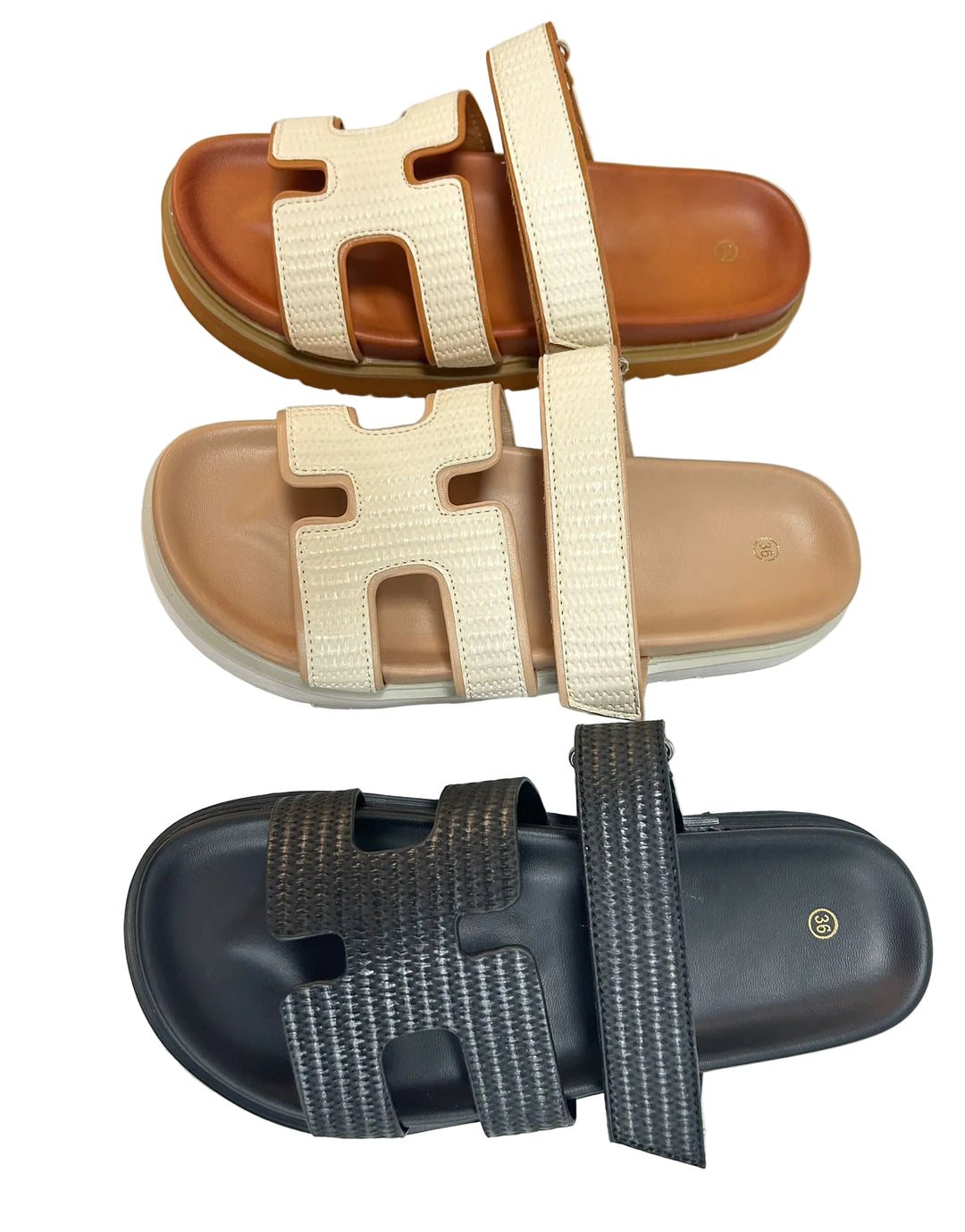 Luxe gevlochten sandalen
A6273