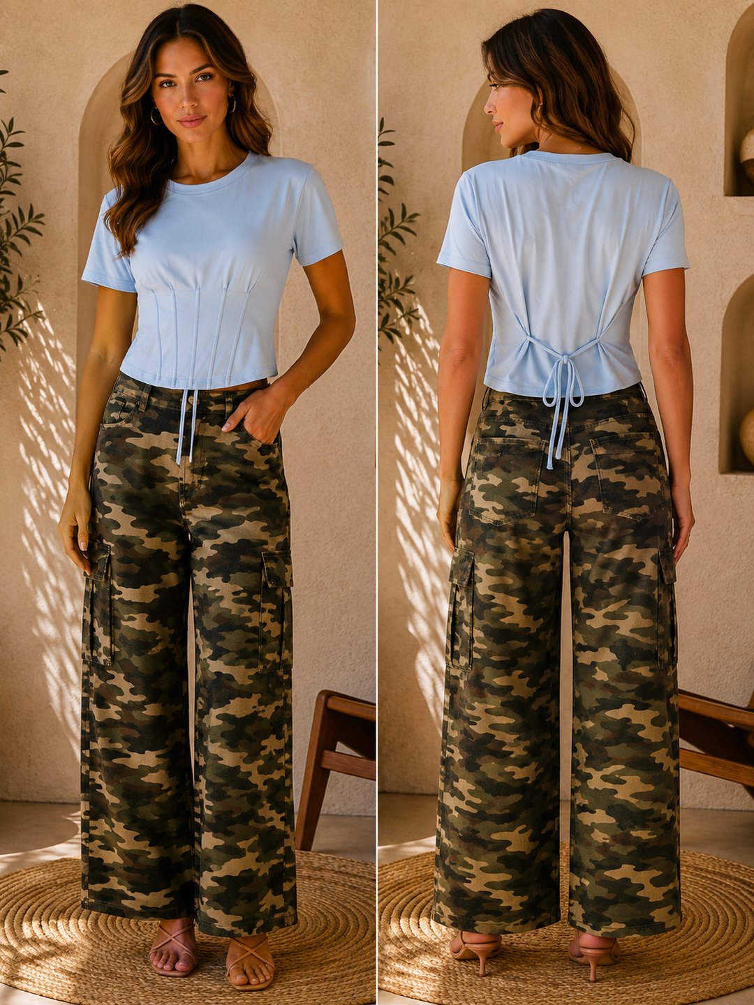 Luna Sculpt Tie Top 13646