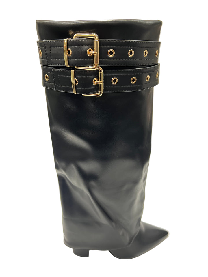 Bronze Baroness – Buckled Power Boot 2506A