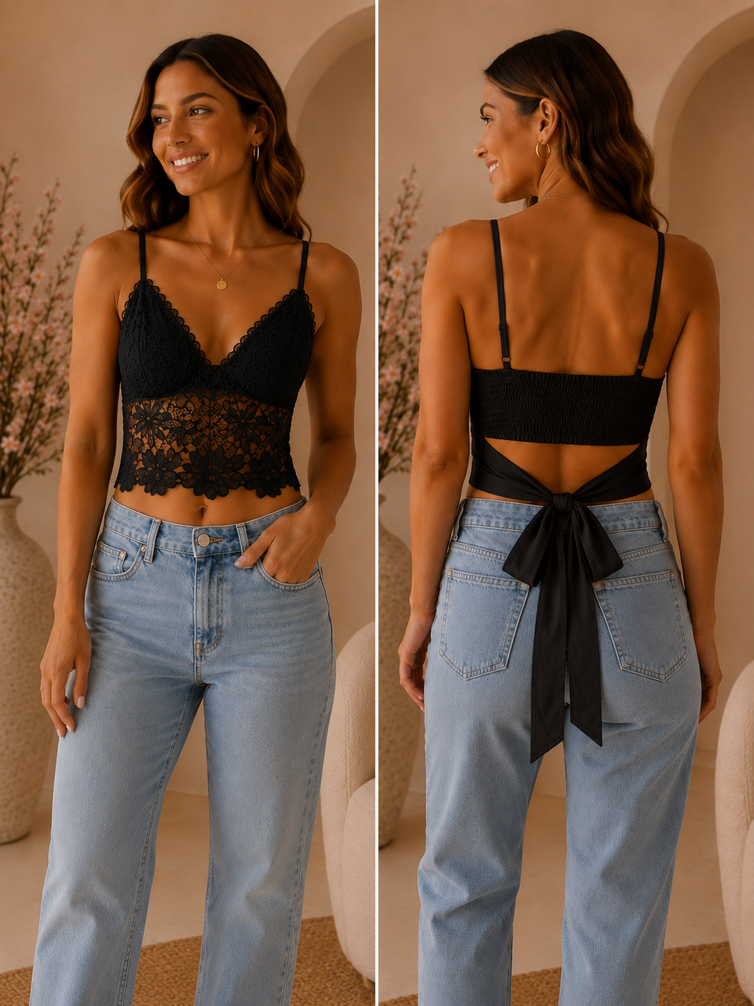 Luna Lace Top 2535