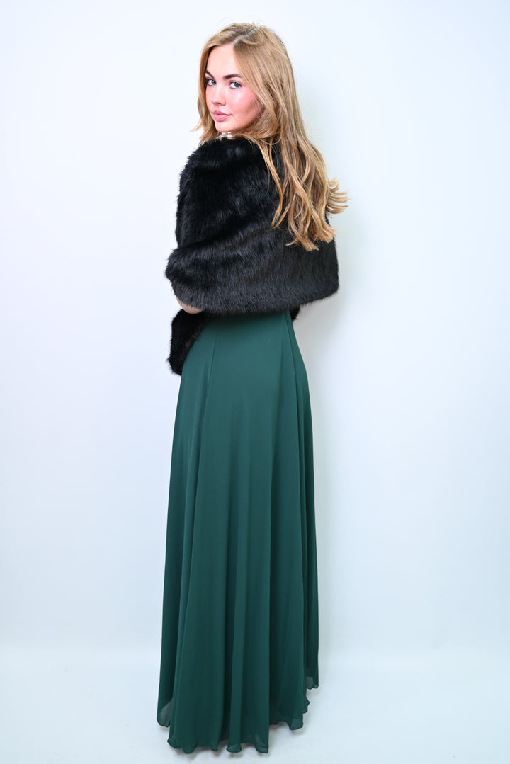 Royal Flare – Faux Fur Shawl Bont sjaal PJ-0010