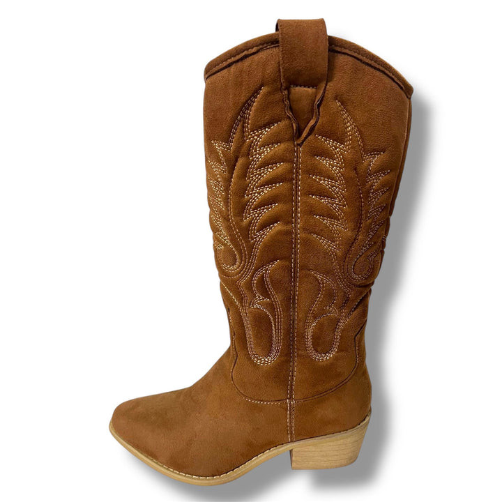 Western Flame Suede Boot 88211