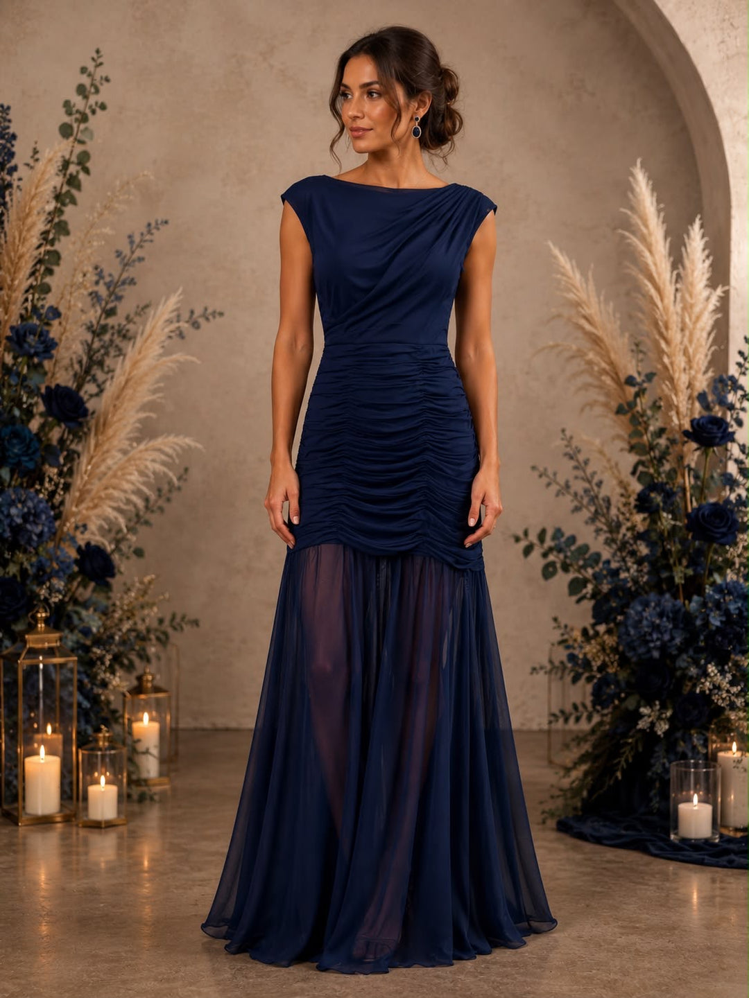 Soraya Luxe Draped Galajurk R2002