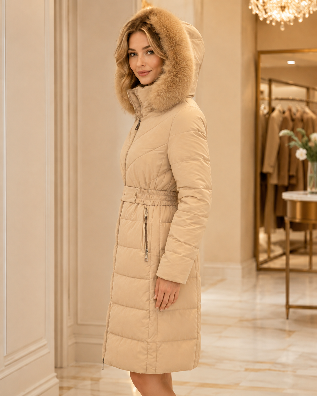Valentina Long Puffer Coat TY269001