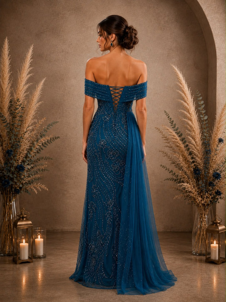 Eliana Luxe Beaded Galajurk 1886