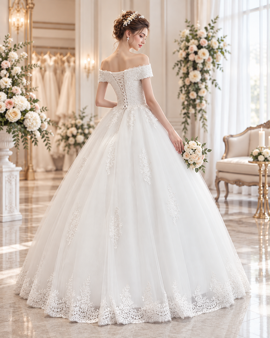 Amélie Princess Bridal Gown 2405