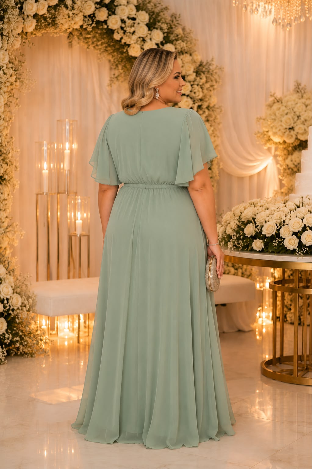 Aurélia Royale Queen Size Gala Dress FF24103