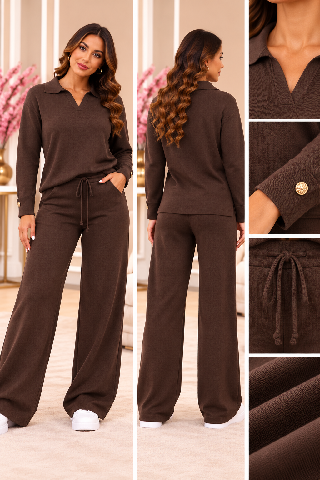 Luxe Comfort 2-Piece Knit Set W2606