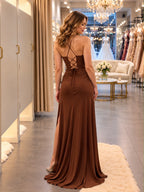 Élysée Satin Corset Gala Dress 80223(N)