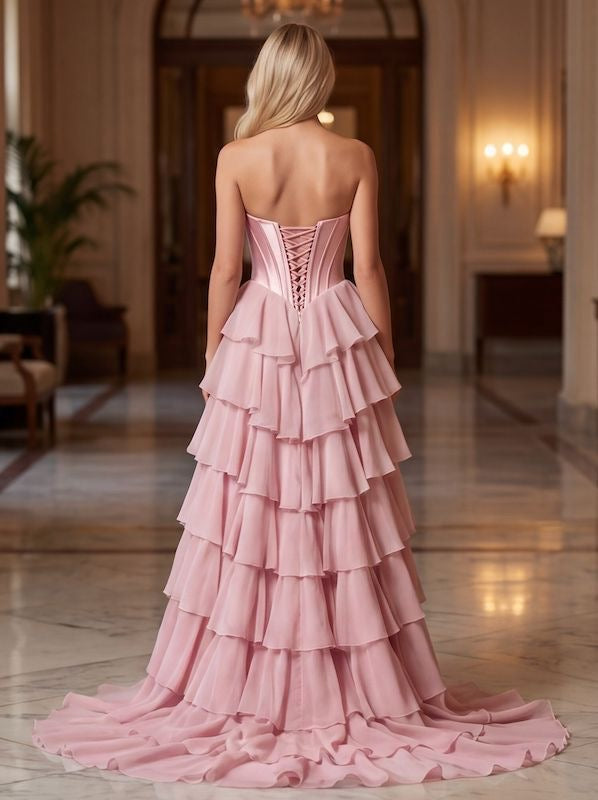Celestia Ruffle Glam Gown 26196