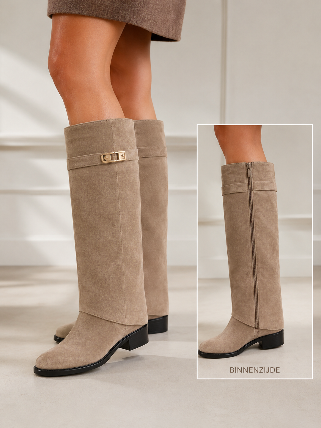 Veloura Luxe Knee High Boots SU830