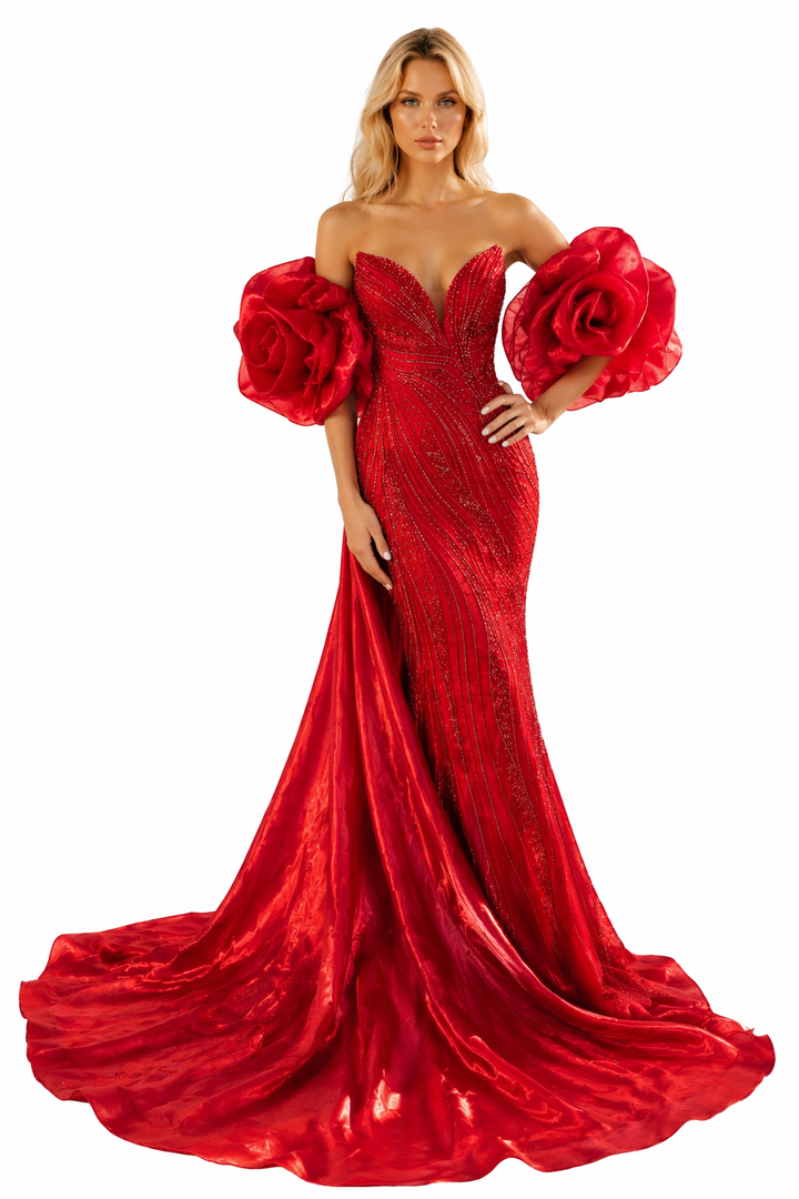 Scarlet Royale Couture Gown 881019